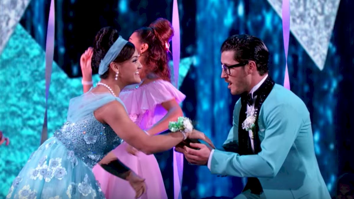 Queen of the Quickstep: Laurie's First Prom on Week 7 'DWTS' Eras Night