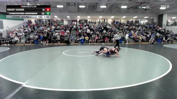 126 lbs Champ. Round 2 - Christopher Ankenman, Columbia vs Grady Kaiser, D3
