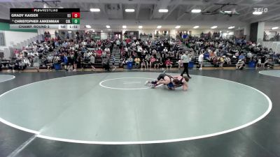 126 lbs Champ. Round 2 - Christopher Ankenman, Columbia vs Grady Kaiser, D3