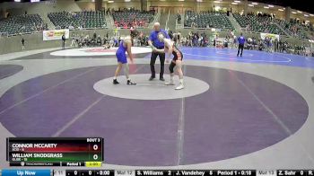 134 lbs Round 2 (4 Team) - William Snodgrass, Glide vs Connor McCarty, Scio