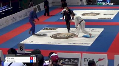 Euclides Ferreira De Castro vs Georgii Emelianov 2018 Abu Dhabi World Professional Jiu-Jitsu Championship