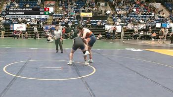 2 - 175 lbs 5th Place Match - Adam Wimer, Fort Defiance vs Gresson Marshall, Clarke County