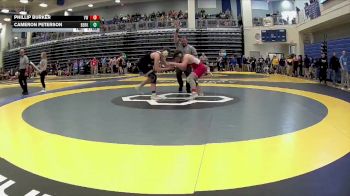 175 lbs Cons. Round 1 - Cameron Peterson, Berkshire vs Phillip Burker, Van Wert