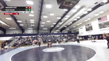 285 lbs Semifinal - Benjamin Katz, Springfield College vs Nate Faxon, New York University