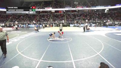 I-138 lbs Quarterfinal - Anthony Severino, Lindenhurst vs Shane Degl, Iona Prep