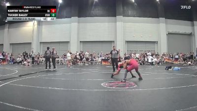 88 lbs Round 5 (8 Team) - Karter Taylor, Rising Kingz vs Tucker Bailey, Backyard Brawlers Red