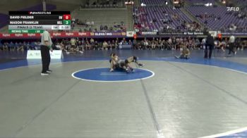 125 lbs Finals (2 Team) - Mason Franklin, Millikin vs David Fielder, Baldwin Wallace