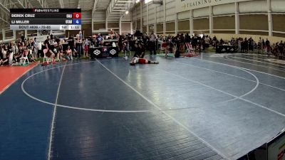 157 lbs Champ. Round 1 - Isaiah Infante, Mile High Wrestling Club vs Auston Eudaly, Bear Cave Wrestling Club