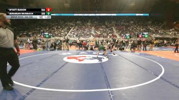 4A-126 lbs Semifinal - Jeramiah Musbach, Green River vs Wyatt Mason, Thunder Basin High School