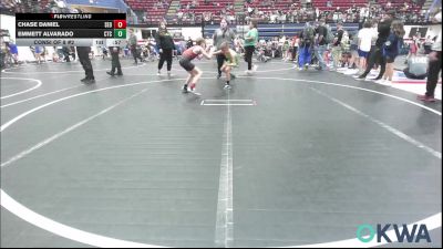 70 lbs Consi Of 8 #2 - Chase Daniel, SEO Wrestling Club vs Emmett Alvarado, Comanche Takedown Club