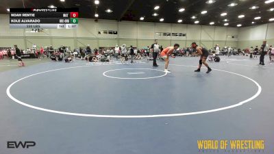 230 lbs Rr Rnd 2 - Noah Rentie, Mat Warriors 14U vs Kole Alvarado, OK Elite 14U Orange