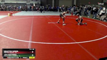 95 lbs Cons. Semi - Braxton Weber, Red Rock Central vs Levi Matthees, Z-M (Zumbrota/Mazeppa)