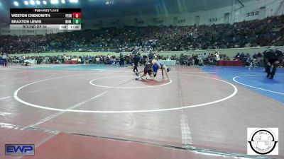 130 lbs Round Of 64 - Weston Chenowith, Perry vs Braxton Lewis, Noble Takedown Club