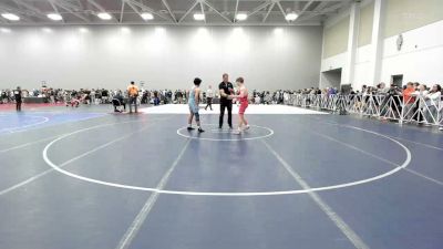 132 lbs Consi Of 32 #1 - Ryder Rousselle, LA vs Emiliano Hineman-Amador, TN