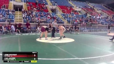 220 lbs Placement Matches (8 Team) - Jobe Rystedt, W4-Minot vs Cam Ahlers, E2-Fargo Davies