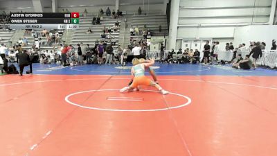 152 lbs Rr Rnd 2 - Austin Gyorkos, Flint Tropics - HSB vs Owen Steger, 4M Strength - HSB