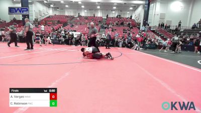 83 lbs Final - Aiden Vargas, Maverick Elite Wrestling vs Callan Robinson, Pawnee Wrestling Club