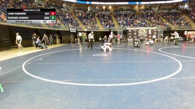 117 lbs Round Of 32 - Liam Harkins, Pottsgrove vs Parker Joseph, Mars