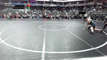 135 lbs Quarterfinal - Klayton Meek, D3 Wc vs Tyler Kelly, Lawrence Elite WC