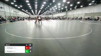 135 lbs Rr Rnd 2 - Lorenzo Gallegos, POWA 14U vs Kolbe Bargas, MOJO 14U