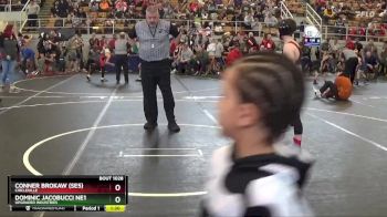 94 lbs Champ. Round 2 - Conner Brokaw (se5), Circleville vs Dominic Jacobucci Ne1, Upgraded Industries