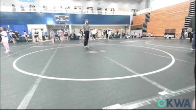 55 lbs Quarterfinal - Messiah Gonzalez, Shelton Wrestling Academy vs Tre Hartfield 4, OKC Saints Wrestling