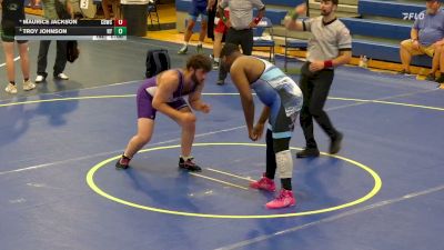 285 lbs Round 5 - Maurice Jackson, NY vs Troy Johnson, New York