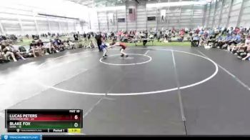 120 lbs Round 1 (8 Team) - Lucas Peters, Wisconsin Red vs Blake Fox, Iowa