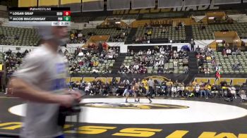 125 lbs Cons. Round 2 - Logan Graf, South Dakota State vs Jacob Macatangay, Purdue