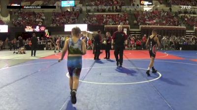 100 lbs Champ. Round 1 - Brody Savaria, Heights Wrestling Club vs Beau Morin, Billings Wrestling Club