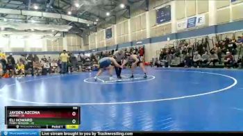 195 lbs Semis (4 Team) - Eli Howard, Perry Meridian vs Jayden Azcona, Hobart