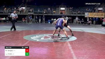 141 lbs Prelims - Nikolas Vargas, James Madison University vs Justin Trinh, University Of Central Florida