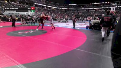 285-4A Champ. Round 1 - Noah Stratton, Roosevelt High School vs Raul Murillo, Pueblo East