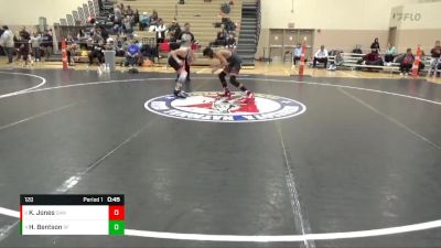 120 lbs Cons. Semi - Henry Bentson, Redwood Falls vs Kamden Jones, Stillwater Area Wrestling