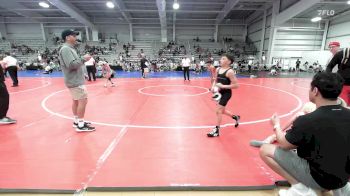 75 lbs Rr Rnd 2 - Ryan Bassiri, Mat Warriors Red vs Brantley Green, Revival Orange