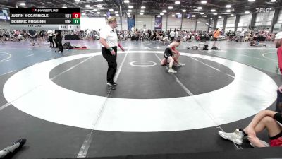 145 lbs Rr Rnd 3 - Justin McGarrigle, 10th Planet Black vs Dominic Ruggieri, Lone Star Legends