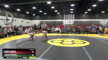 60 lbs Quarterfinals (8 Team) - Logan Malicki, Junior Terps Xtreme (MY) vs James Wirick, Burnett Trained (OH)