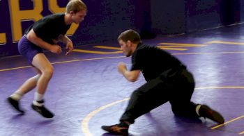 Peters Sparring With Schwab