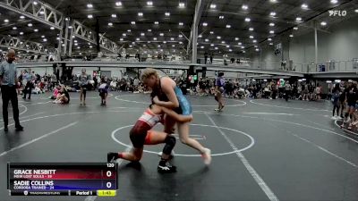 120 lbs Round 7 (8 Team) - Grace Nesbitt, MGW Lost Souls vs Sadie Collins, Cordoba Trained