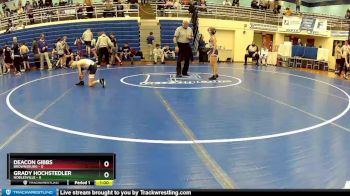 75 lbs Round 1 (4 Team) - Deacon Gibbs, Brownsburg vs Grady Hochstedler, Noblesville
