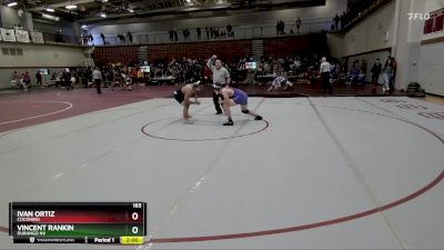 165 lbs Champ. Round 2 - Vincent Rankin, Durango NV vs Ivan Ortiz, Coconino