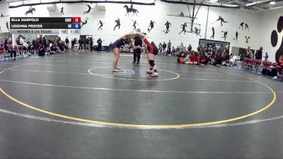 160 lbs Round 6 (16 Team) - Ella Harpold, Carthage University vs Leighna Prater, Hiram