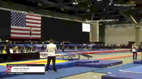 Katerina Vapnik - Double Mini Trampoline, Tornado Sport Club - 2021 USA Gymnastics Championships