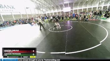 43 lbs Quarterfinal - Hunter Carlyle, Mat Demon WC vs Dawson McMahon, Utah