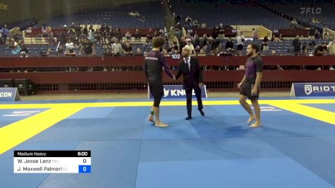 William Jesse Lenz vs Jeffrey Maxwell Palmeri 2024 Pan IBJJF Jiu-Jitsu No-Gi Championship