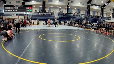 190 lbs Round 1 (16 Team) - Madden Hopkins, Gilmer County vs Firdawek Blair, Jenkins