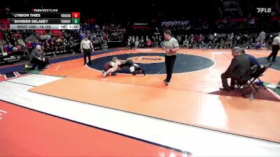 1A 165 lbs 1st Place Match - Lyndon Thies, Roxana vs Bowden Delaney, Tremont