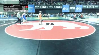 Boys 1A 113 lbs Champ. Round 1 - Rylan Clark, Kalama vs Dexter Degenstein, Lakeside (Nine Mile Falls)