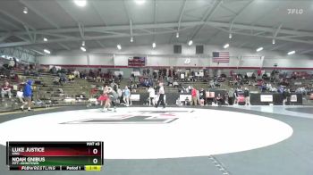 184 lbs Champ. Round 2 - Noah Gnibus, Pitt-Johnstown vs Luke Justice, King