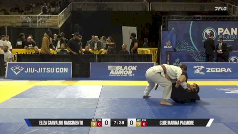 Cloe Marina Palmore vs Eliza Carvalho Nascimento 2026 Pan Jiu Jitsu IBJJF Championship